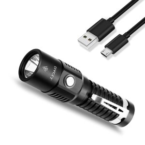 DACLL M6 Micro-USB Rechargeable Handheld Flashlight