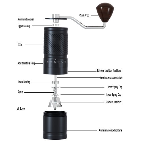 DACLL Manual Coffee Grinder