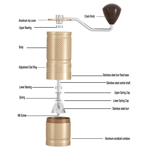 DACLL Manual Coffee Grinder