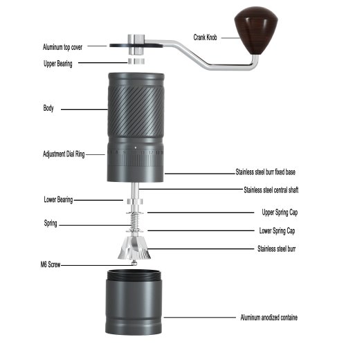 DACLL Manual Coffee Grinder